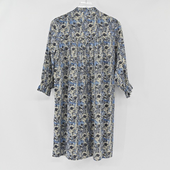 TUCKERNUCK Ros Garden Embroidered Dress Size S Cottagecore Peasant Floral Cotton - Picture 3 of 14